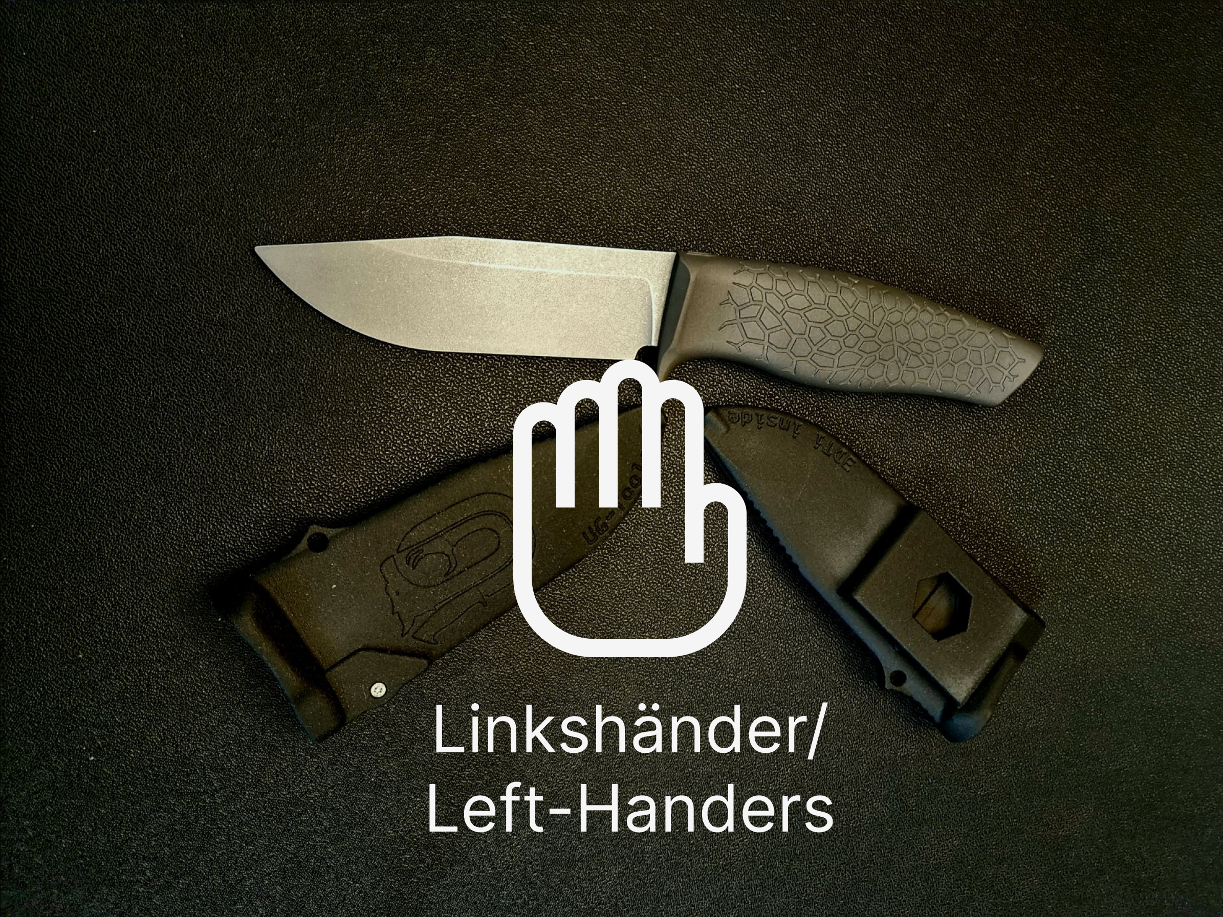 3DTi Sheath "Basic" for TiNy Droppint left-handed