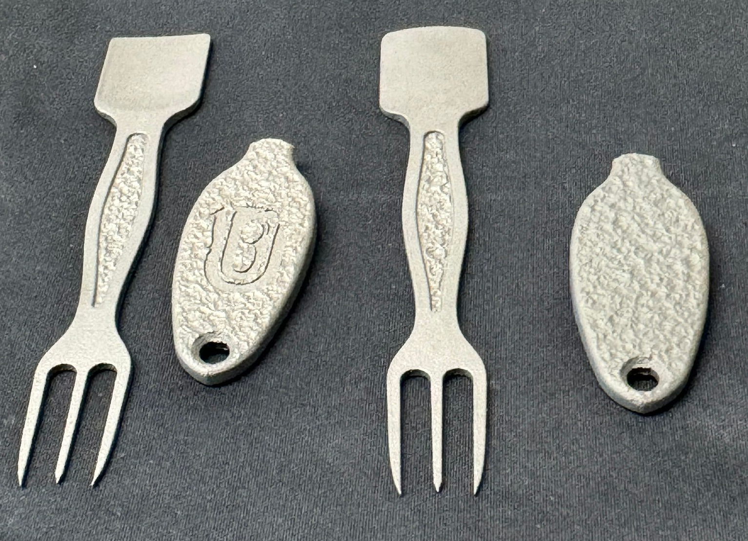 3DTi-Spork (Spoon+Fork) AnoBlack 3DTi-Spork (Spoon+Fork) AnoBlack